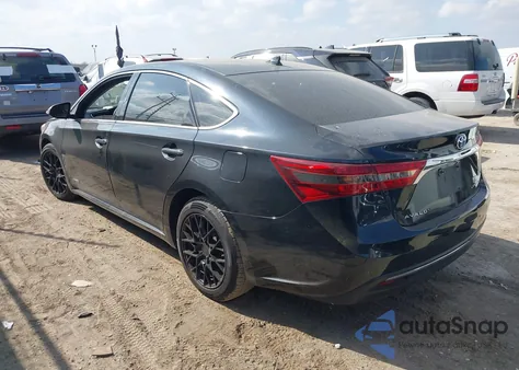 2016 Toyota Avalon Hybrid Limited from USA, damaged, VIN 4T1BD1EBXGU054367